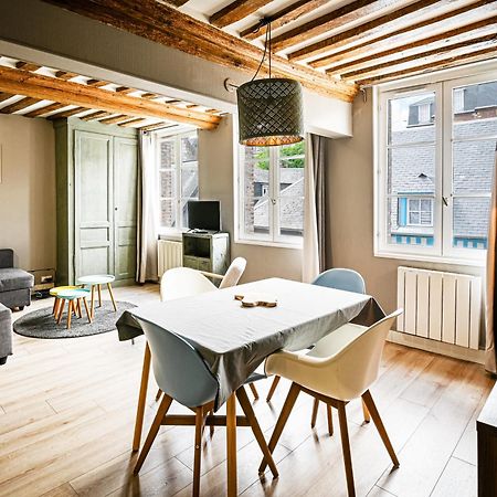 Cosy Loft - Plein Centre D'Honfleur Apartment Bagian luar foto