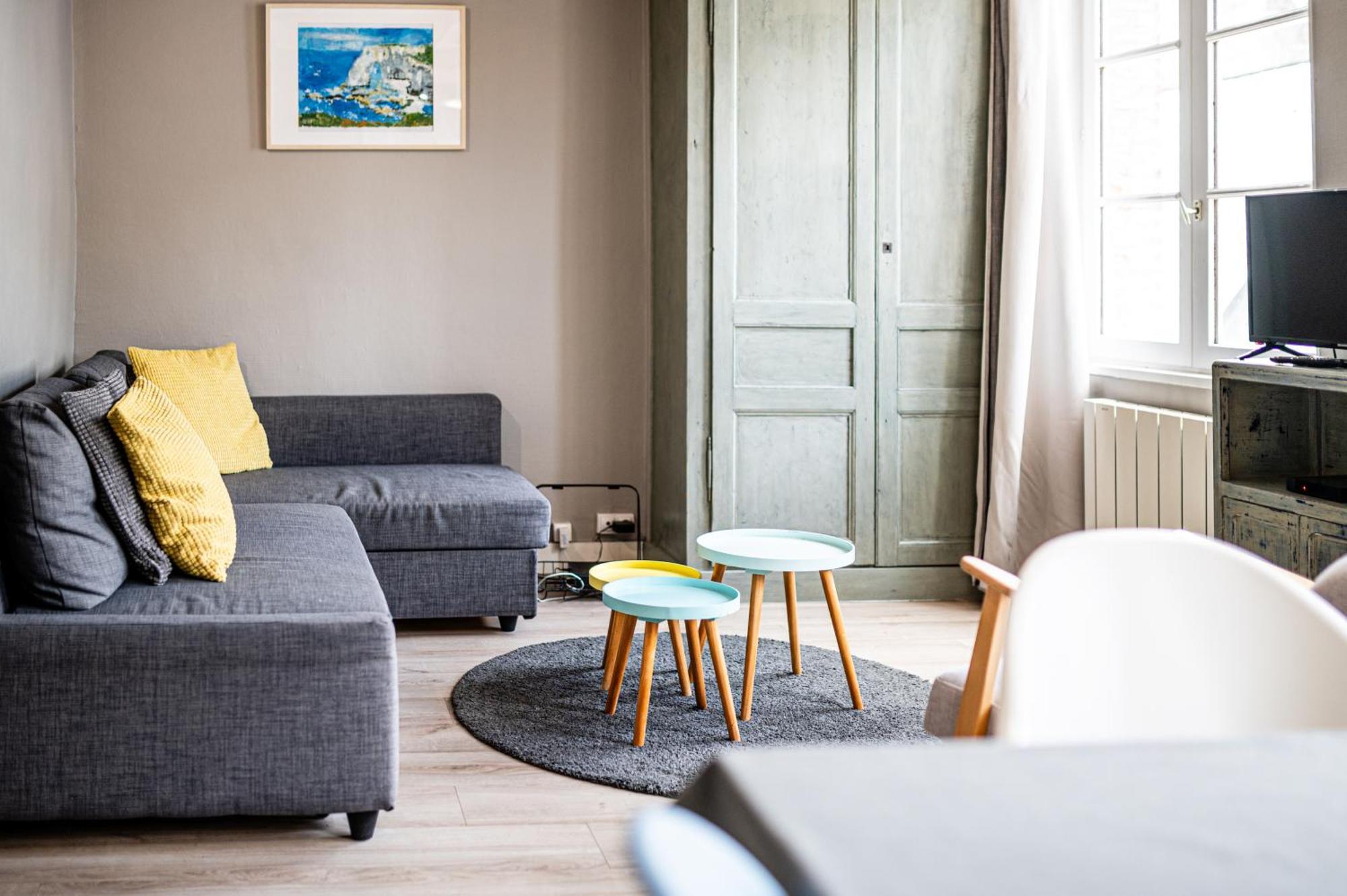 Cosy Loft - Plein Centre D'Honfleur Apartment Bagian luar foto
