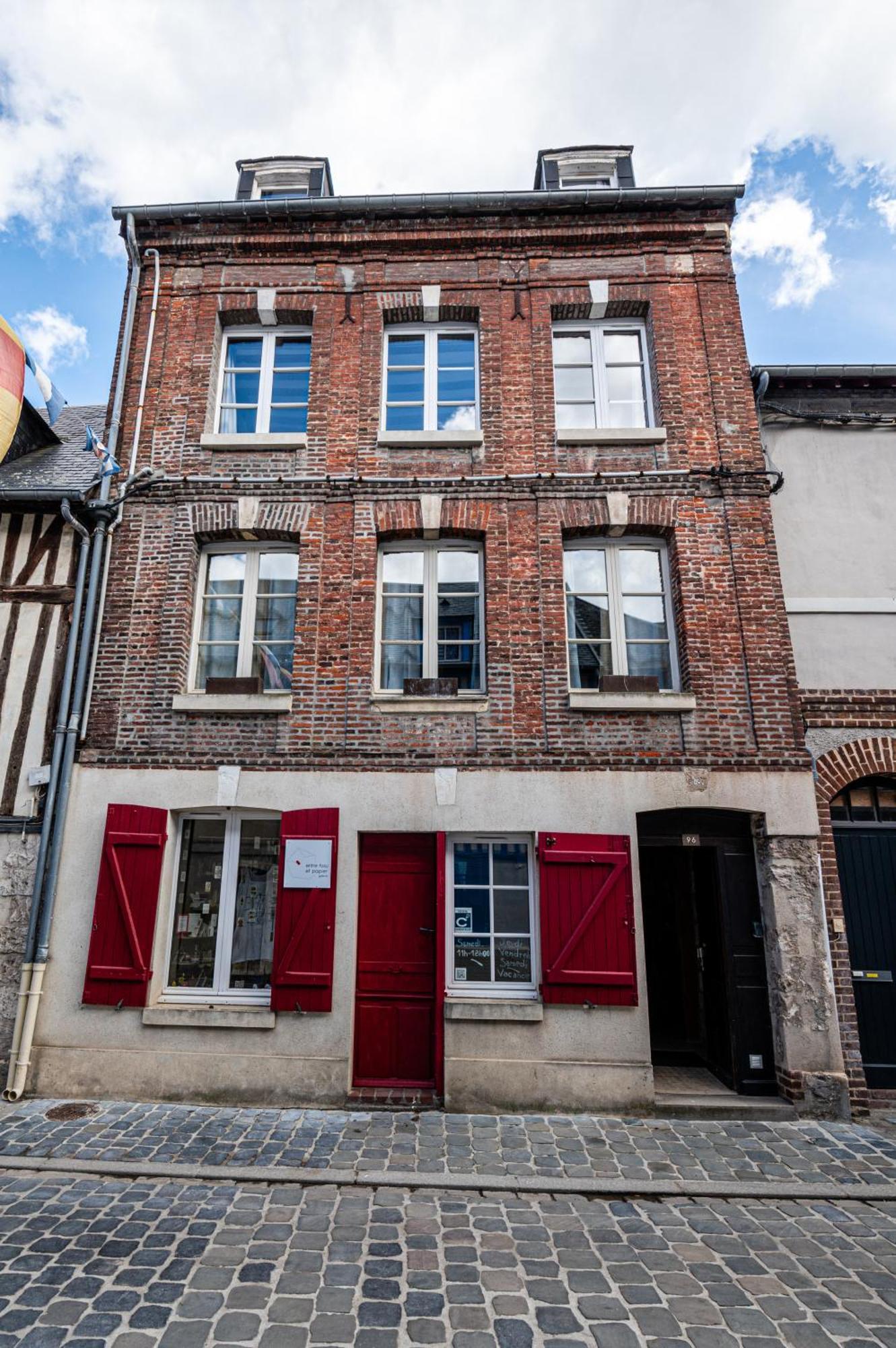 Cosy Loft - Plein Centre D'Honfleur Apartment Bagian luar foto