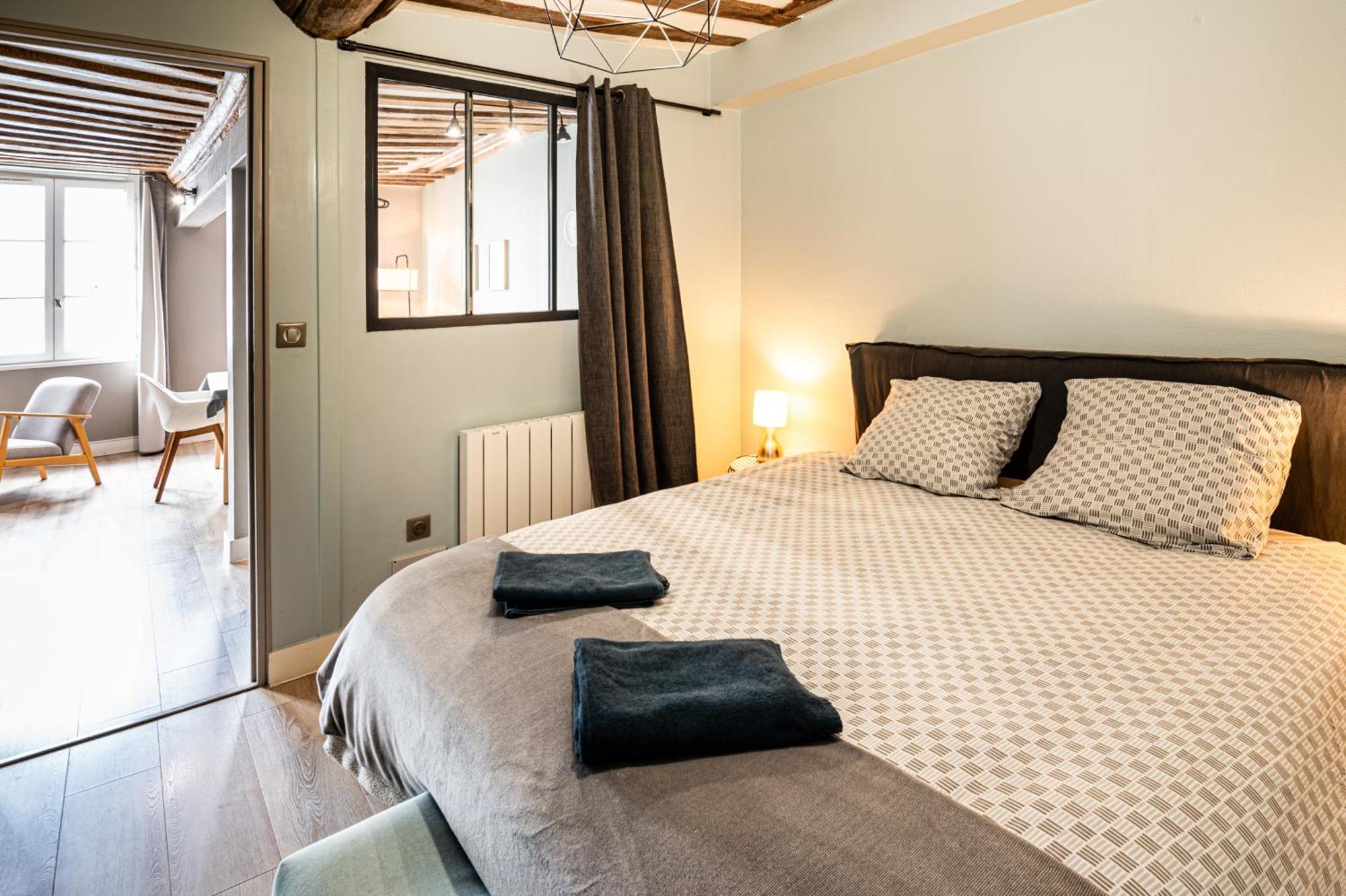 Cosy Loft - Plein Centre D'Honfleur Apartment Bagian luar foto