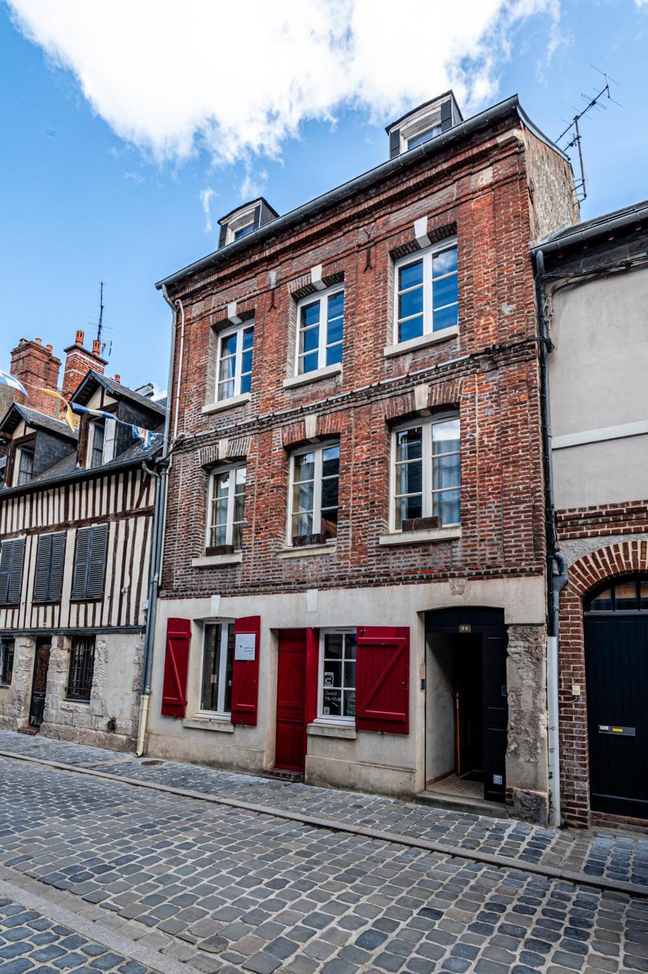 Cosy Loft - Plein Centre D'Honfleur Apartment Bagian luar foto
